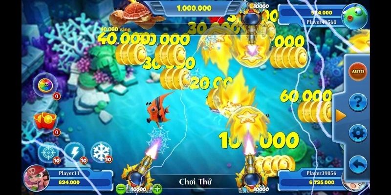 Rồng chiến game bắn cá 3D online căng cực chiến đét